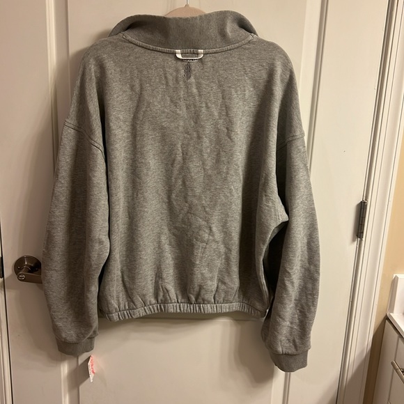 Free People - Valley Girl Pull-Over - Heather Gray - XL - Picture 9 of 12
